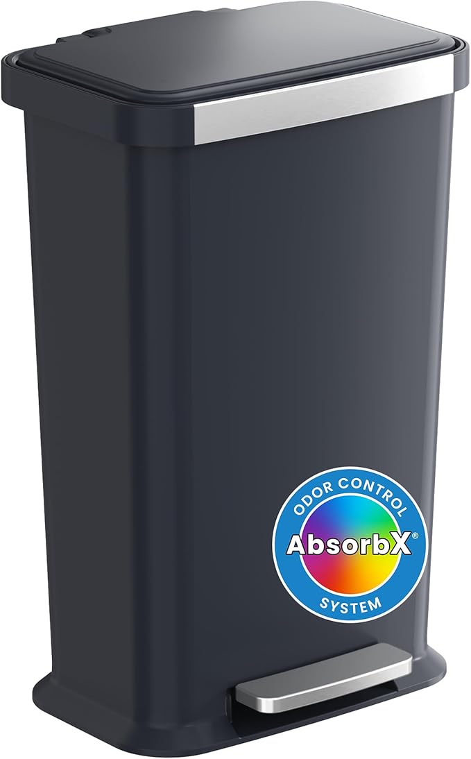 iTouchless SoftStep 13.2 Gal / 50L Step Pedal Kitchen Trash Can by iTouchless