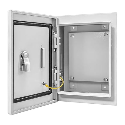 Outdoor Electrical Box 10 x 8 x 6''D NEMA 4X Enclosure Steel Box, Waterproof & by CXCESNS