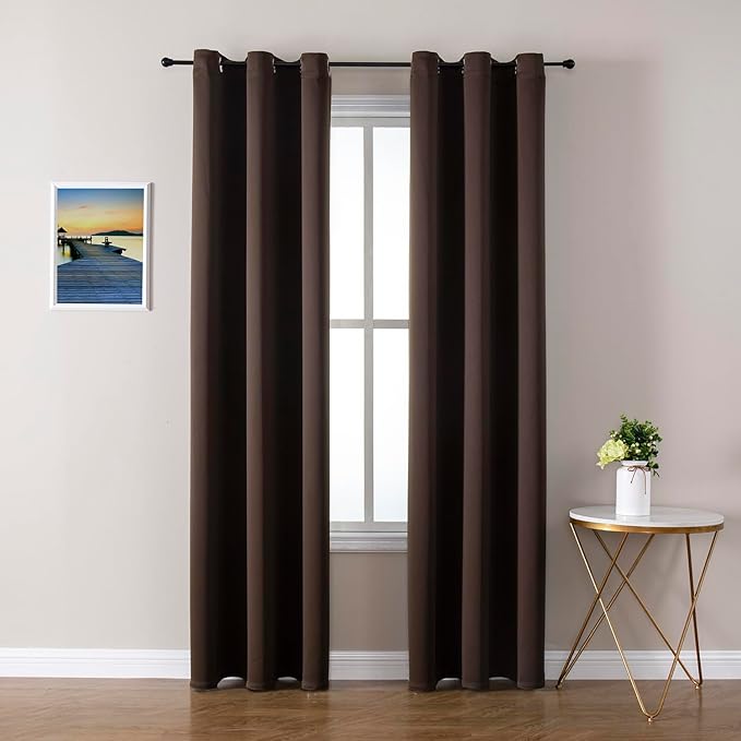 ChrisDowa Brownout Curtains 72 inches Long by ChrisDowa