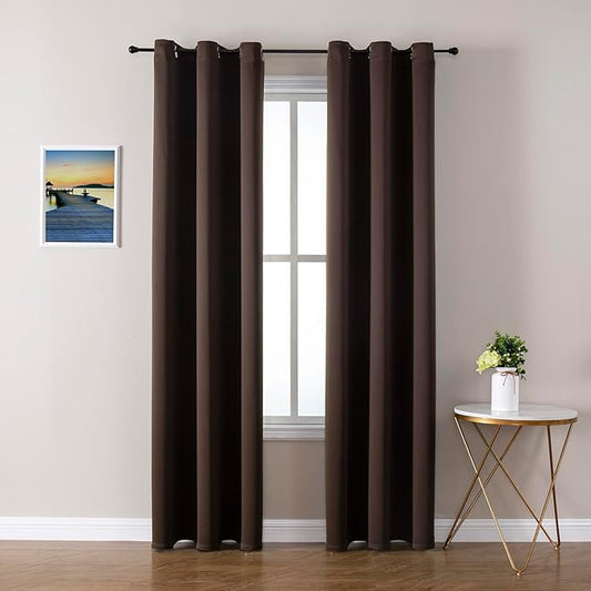 ChrisDowa Brownout Curtains 72 inches Long by ChrisDowa