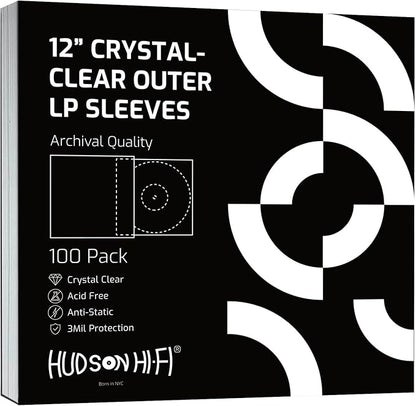 Hudson Hi-Fi Vinyl Record Outer Sleeves Covers by HudsonHi-Fi