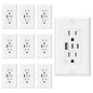 ELEGRP USB Outlets, 15 Amp Wall Outlet by ELEGRP%7CELEGROUP