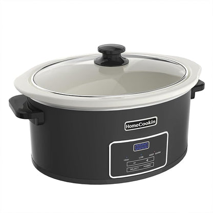 HOMECOOKIN 8-Quart Programmable Slow Cooker - Image 2