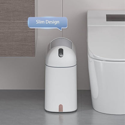 ELPHECO Bathroom Trash Can, 2.5 Gallon Motion Sensor Waterproof Trash Bin - Image 8