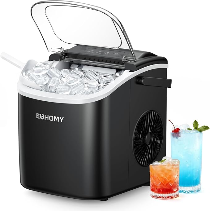 EUHOMY Countertop Ice Maker Machine by EUHOMY