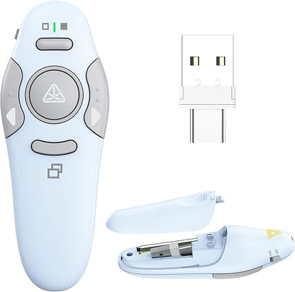 QUI Presentation Clicker Wireless Presenter Remote Clicker by QUI