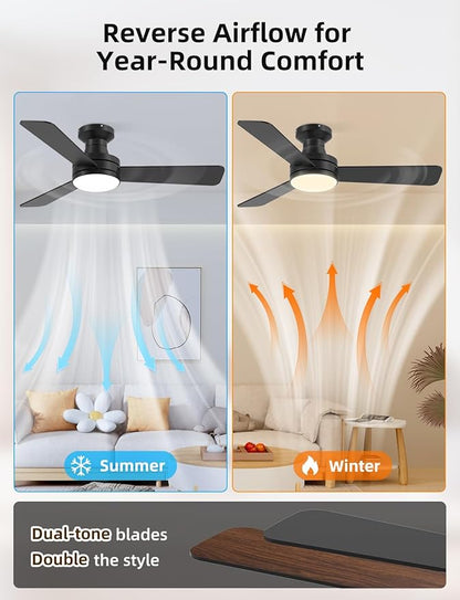 Homlit 42" RGB Ceiling Fan - Image 7