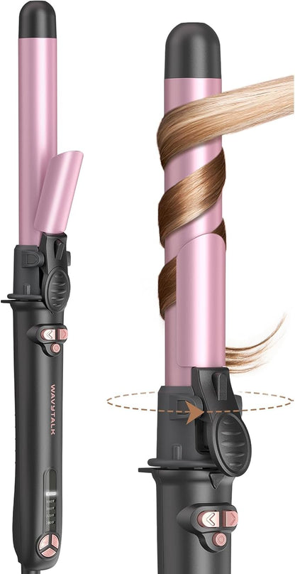 Wavytalk Rotating Curling Iron, Curl Cycle, 1 Inch Automatic Curling Wand by wavytalk-HairTalks