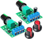 Gebildet 2pcs PWM Low Voltage Motor Speed Controller DC 1.8V 3V 5V 6V 12V 2A by Gebildet