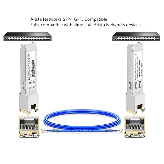 OPSTRAN 10/100/1000BASE-T SFP SGMII Copper Transceiver Module Compatible - Image 4