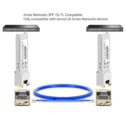 OPSTRAN 10/100/1000BASE-T SFP SGMII Copper Transceiver Module Compatible - Image 4