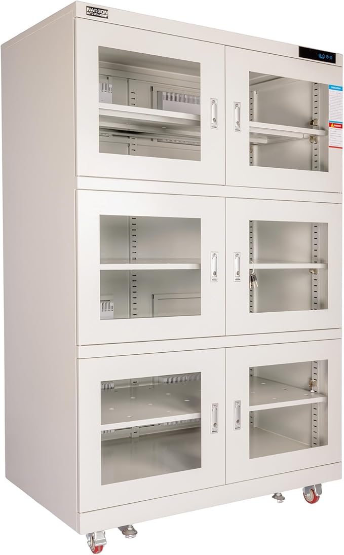 NARGON 2-40% RH 1430L Electronic Dry Cabinet, ESD Desiccator Cabinet by NARGONAUTODRYCABINET