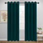 Easy-Going Blackout Curtains for Bedroom, Solid Thermal Insulated Grommet and by Easy-Going