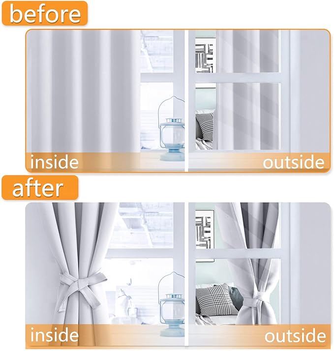 Hiasan RV Blackout Curtains for Bedroom, 52 x 36 Inches Long - Image 5