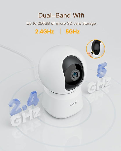 ARENTI 5G Indoor Security Camera, 4MP Pet Camera - Image 3