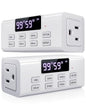Indoor Countdown Timer Outlet, NEARPOW Auto Shut Off Timers by NEARPOW