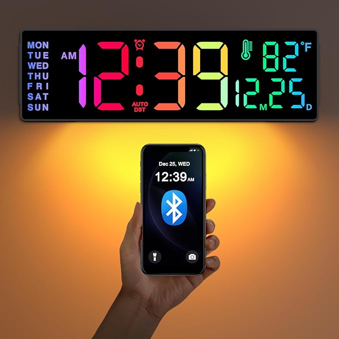 Soobest 14.2" Large Digital Wall Clock by Soobest