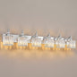 BBLLWJ 6 Light Bathroom Vanity Light Modern Chrome Vanity Light Fixtures by BBLLWJ