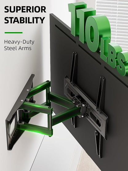 USX MOUNT TV Wall Mount for 32-74 inch Flat Screen/LED/4K up to 110lbs - Image 8