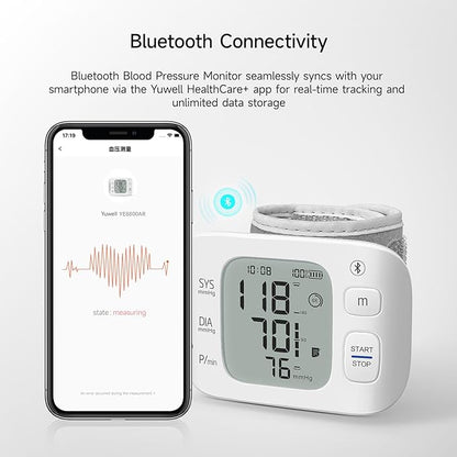 yuwell Smart Wrist Blood Pressure Monitor - Image 3
