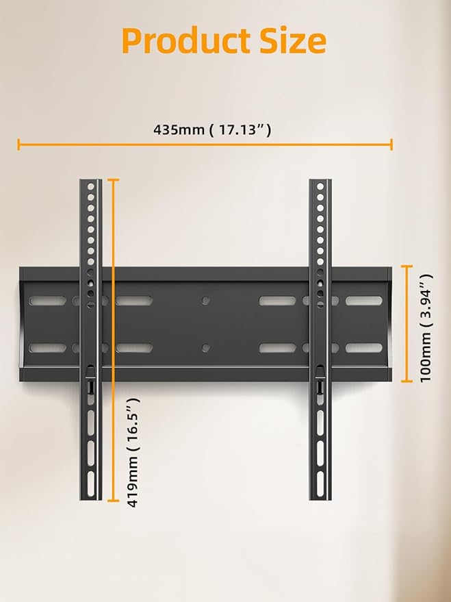 IWORKBOARD 43 50 55 inch Fixed Low Profile TV Wall Mount - Image 8