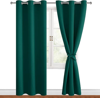 Hiasan Blackout Curtains for Bedroom, 38 x 84 Inches Long - Image 7