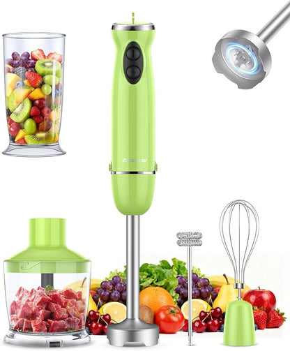 Immersion Blender Handheld 5 in 1 Hand Blender, 1000W Hand Mixer Stick by Abuler