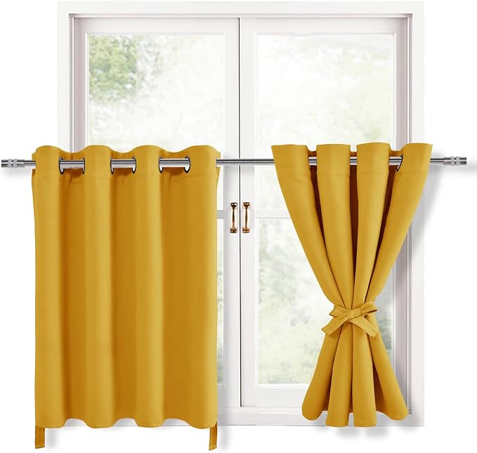 Hiasan RV Blackout Curtains for Bedroom, 52 x 36 Inches Long by Hiasan