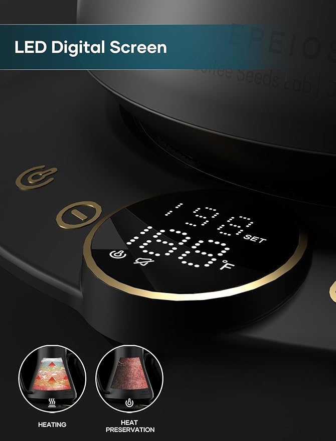 Gooseneck Electric Kettle with ±1℉ Temperature Control - Image 6