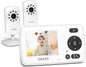 OKAIDI Video Baby Monitor with 2 Cameras, 2.4'' Portable Travel Screen by OKAIDIVideoBabyMonitor