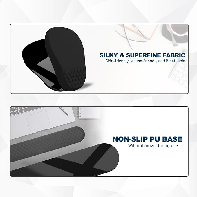 Ergonomic Mouse Pad and Keyboard Wrist Rest - Image 4