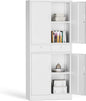 Metal Storage Cabinet with 2 Drawers 71" H by TaskStorz