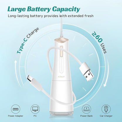 FlossJet Water Dental Flosser Cordless Oral Irrigator - Image 6