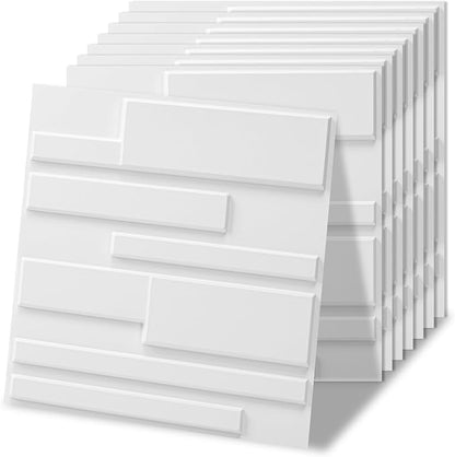 Art3d 100 Pack Decorative 3D Wall Panels, 97 Sq.Feet PVC Interior Wall Décor by Art3d