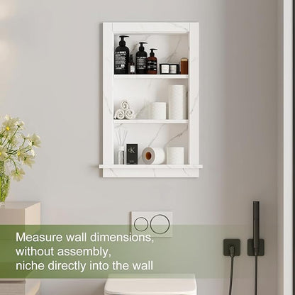 Recessed Medicine Cabinet, 14x24 Bathroom Cabinet - Image 10