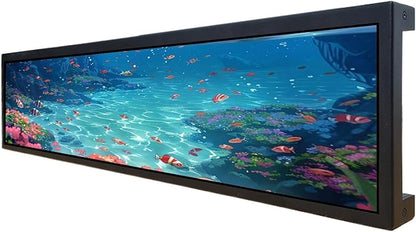 VSDISPLAY 21.3" Ultra Wide Bar Display 1920x360 IPS Digital Signage Monitor - Image 2