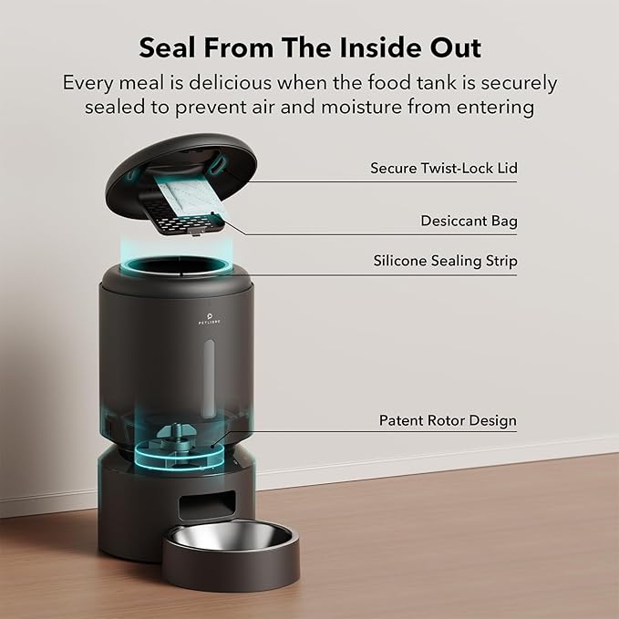 PETLIBRO Automatic Cat Feeder, 5G WiFi Automatic Dog Feeder - Image 7