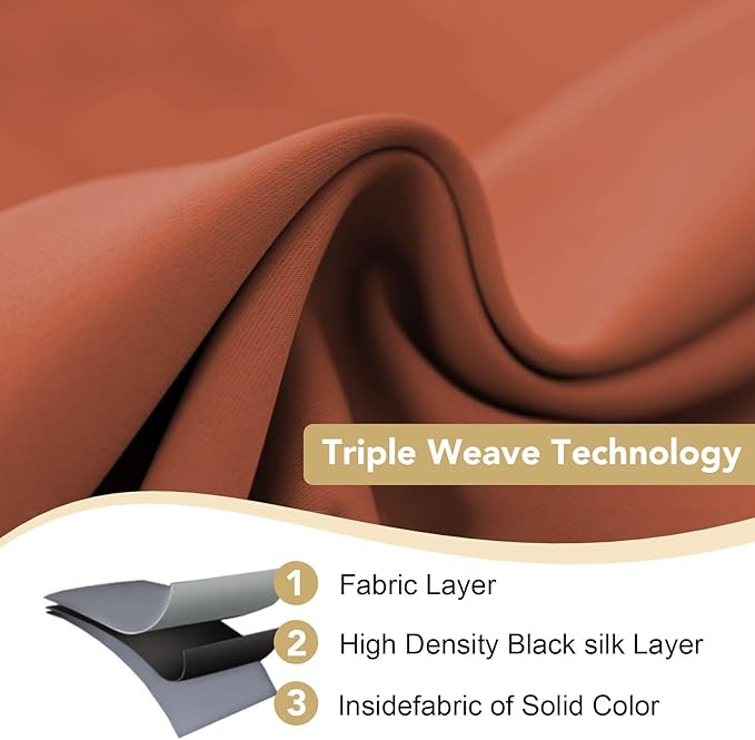 H.VERSAILTEX Ultra Soft Blackout Curtains - Image 3
