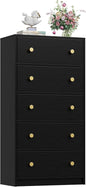 Nicehill Black Dresser for Bedroom by Nicehill