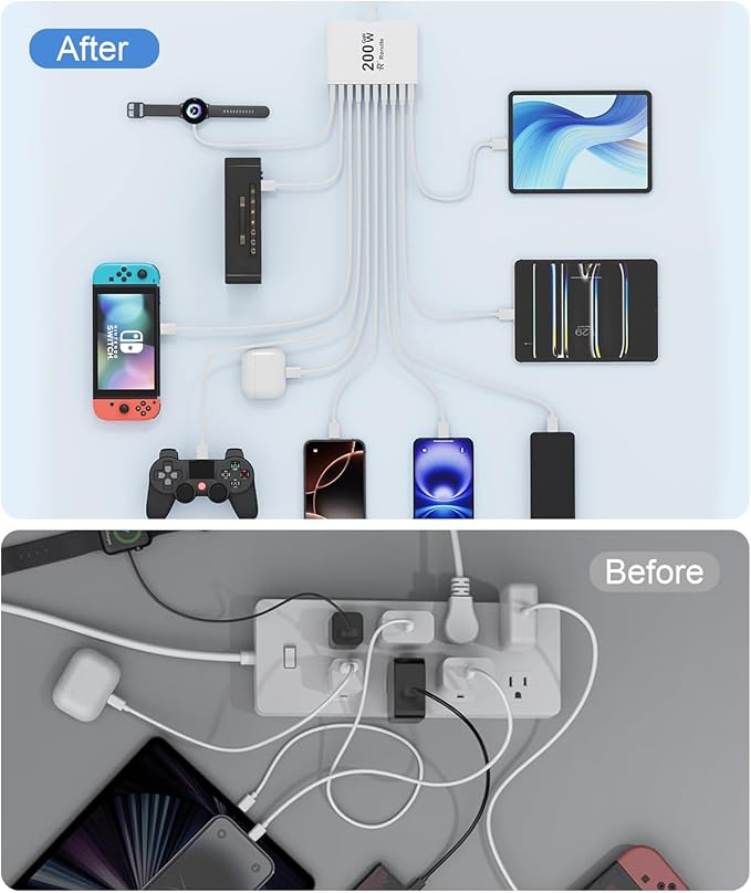 USB C Charging Station 10 Port - Image 6