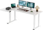 SANODESK 4-Leg L Shaped Standing Desk, Electric Height Adjustable Desk by sanodesk