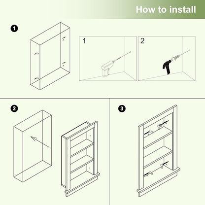 Recessed Medicine Cabinet for Bathroom Cabinet - Image 6