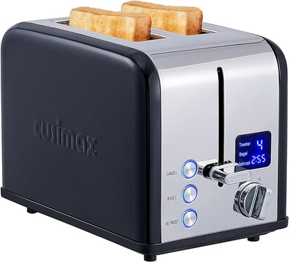 CUSIMAX 2 Slice Stainless Steel Toaster by CUSIMAX