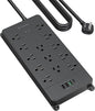TROND Surge Protector Power Strip, 10ft Heavy Duty Extension Cord by TRONDOfficial