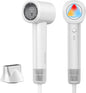 Hair Dryer with Nozzle- Negative Ionic Blow Dryer, AI Smart Thermo-Control with by SEIGA
