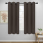 Easy-Going Blackout Curtains for Bedroom, Solid Thermal Insulated Grommet and by Easy-Going