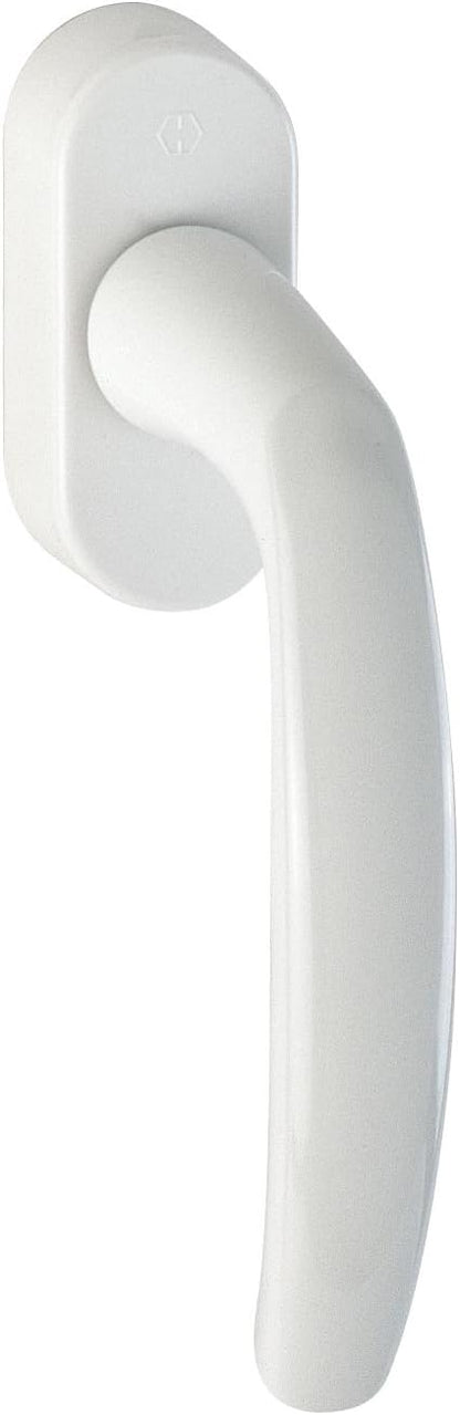 Hoppe Window Handle Atlanta – Secustik 90 °/VK 7 x 32 – 42 mm, White, 1 Piece, 10760943