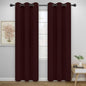 Easy-Going Blackout Curtains for Bedroom, Solid Thermal Insulated Grommet and by Easy-Going