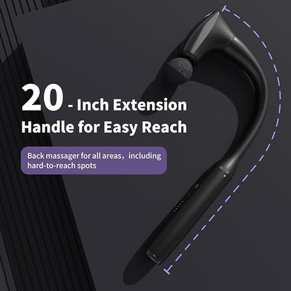 CAREKING 2-in-1 Detachable Muscle Massage Gun Deep Tissue - Image 5