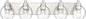 METWET Bathroom Light Fixtures, 5 Light Brushed Nickel Vanity Light, 32 Inch by Metwet